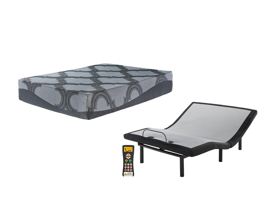 12 Inch Ashley Hybrid Mattress Set - Furniture Bros & Mattress (Bolingbrook, IL)