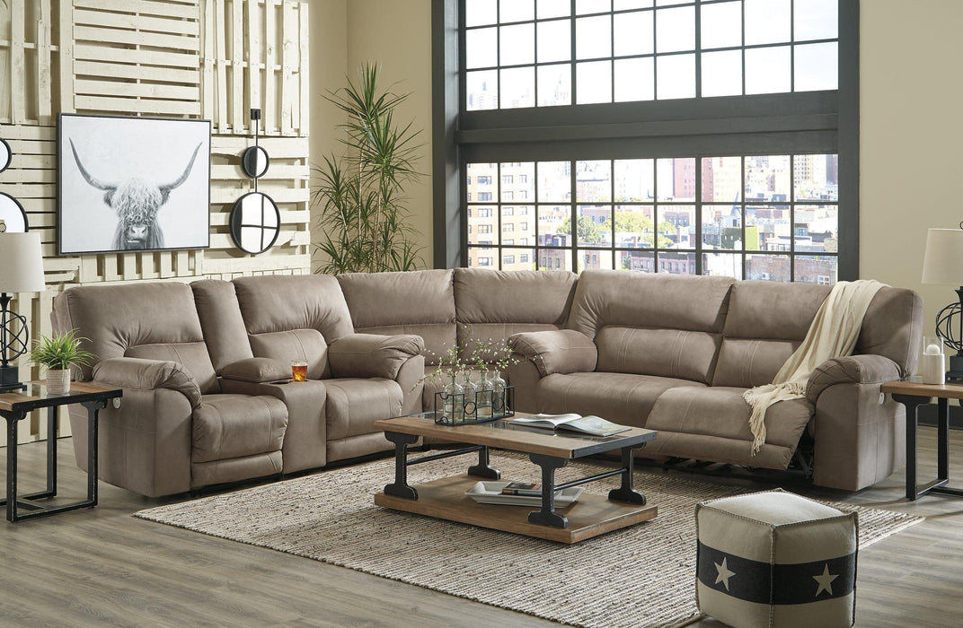 Cavalcade 3-Piece Power Reclining Sectional - Furniture Bros & Mattress (Bolingbrook, IL)