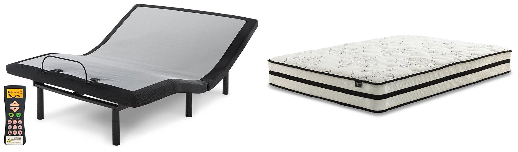 Chime 10 Inch Hybrid Mattress Package - Furniture Bros & Mattress (Bolingbrook, IL)