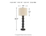 Luanndon Lamp Set - Furniture Bros & Mattress (Bolingbrook, IL)