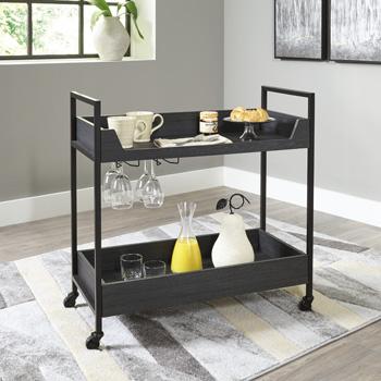 Yarlow Bar Cart - Furniture Bros & Mattress (Bolingbrook, IL)