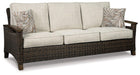 Paradise Trail Outdoor Sofa, Lounge Chairs and Fire Pit Table - Furniture Bros & Mattress (Bolingbrook, IL)
