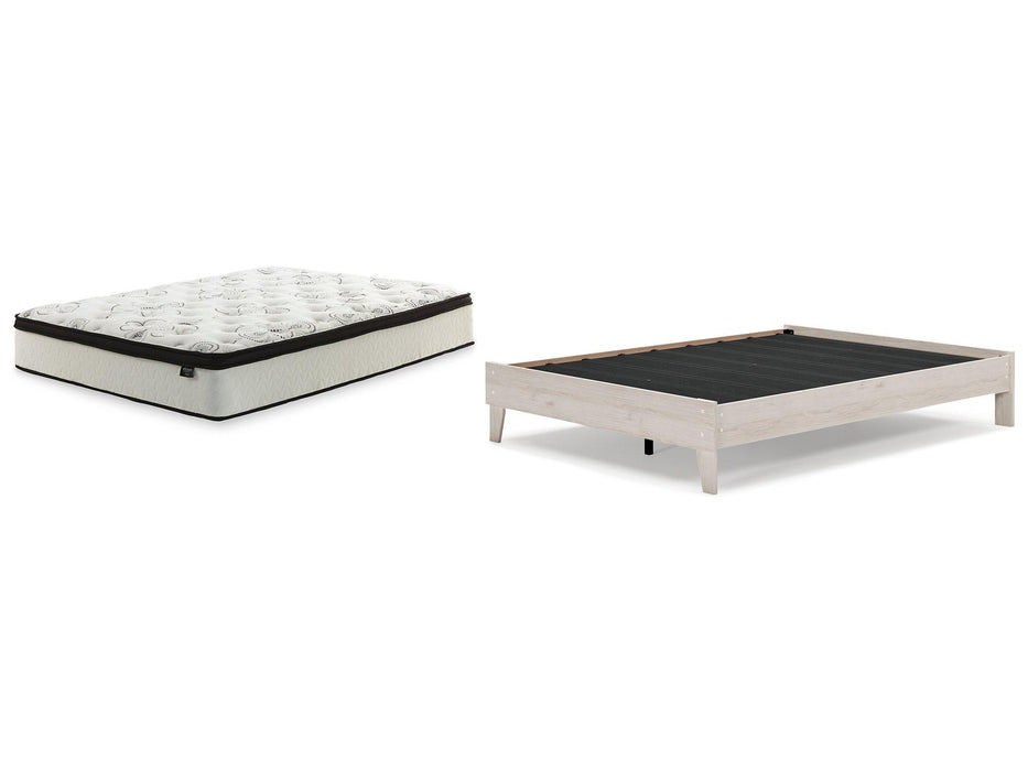 Socalle Bed and Mattress Set - Furniture Bros & Mattress (Bolingbrook, IL)