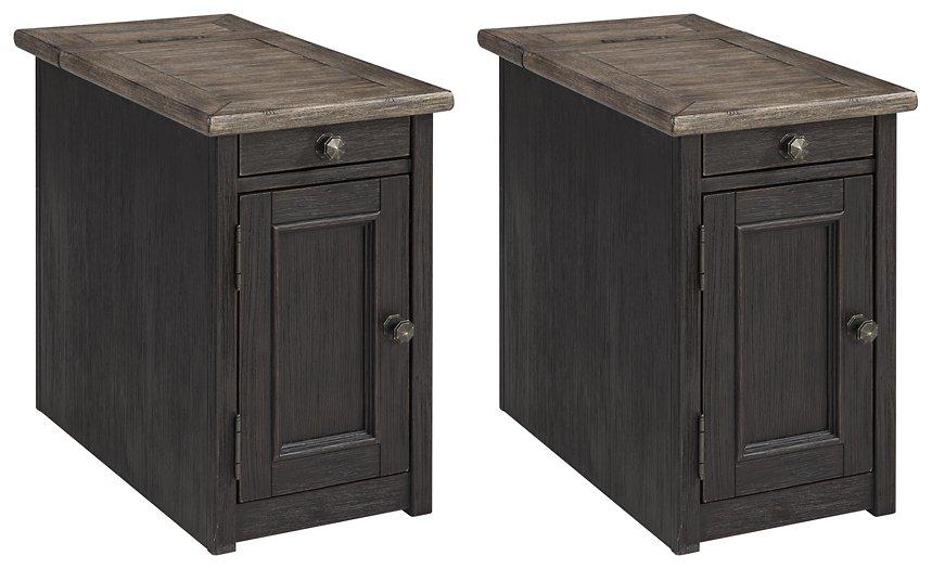 Tyler Creek End Table Set - Furniture Bros & Mattress (Bolingbrook, IL)