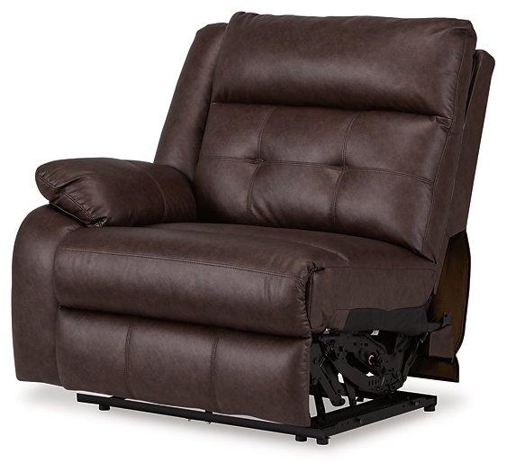 Punch Up Power Reclining Sectional Loveseat with Console - Furniture Bros & Mattress (Bolingbrook, IL)