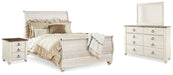 Willowton Bedroom Set - Furniture Bros & Mattress (Bolingbrook, IL)