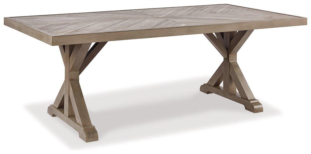 Beachcroft Outdoor Dining Set - Furniture Bros & Mattress (Bolingbrook, IL)