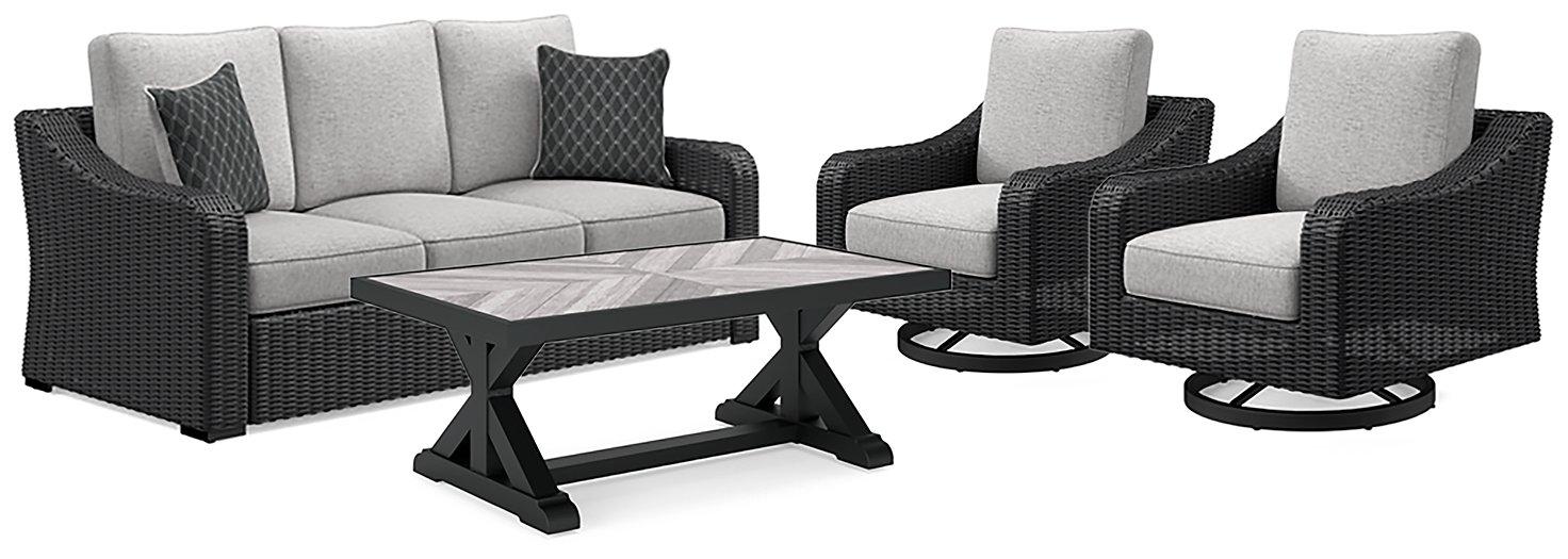 Beachcroft Outdoor Set - Furniture Bros & Mattress (Bolingbrook, IL)