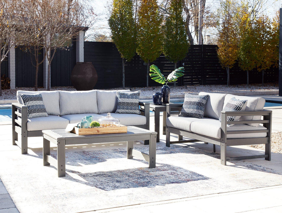 Amora Outdoor Seating Set - Furniture Bros & Mattress (Bolingbrook, IL)