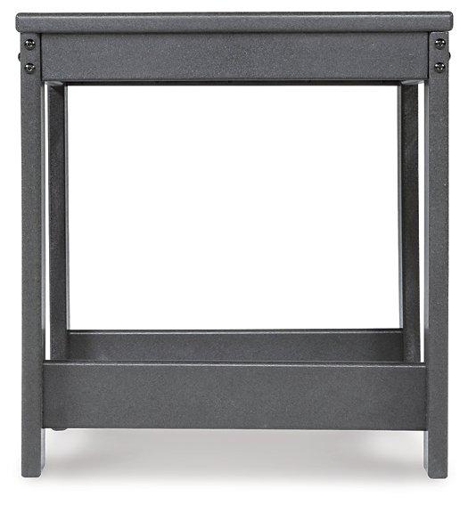 Amora Outdoor End Table - Furniture Bros & Mattress (Bolingbrook, IL)