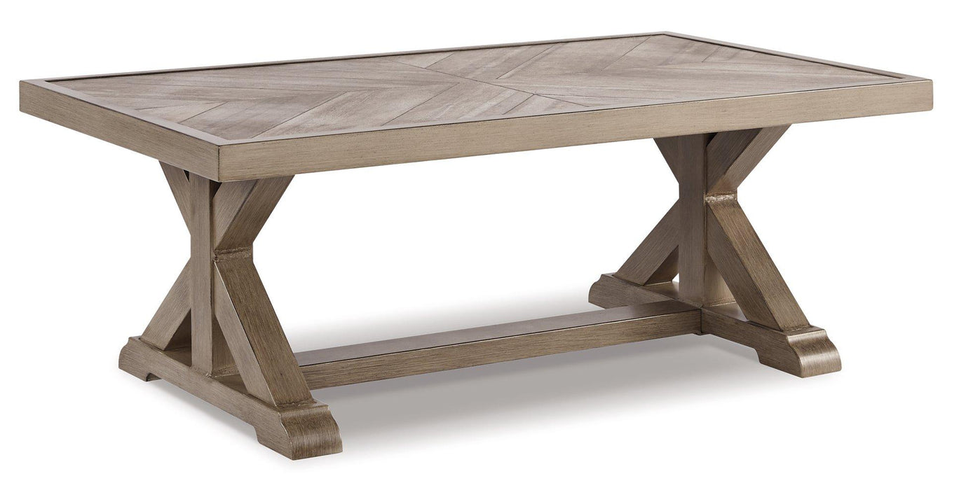 Beachcroft Outdoor Seating Set - Furniture Bros & Mattress (Bolingbrook, IL)