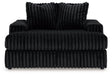 Midnight-Madness Oversized Chaise - Furniture Bros & Mattress (Bolingbrook, IL)