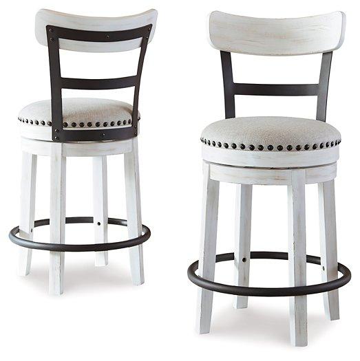 Valebeck Counter Height Bar Stool - Furniture Bros & Mattress (Bolingbrook, IL)
