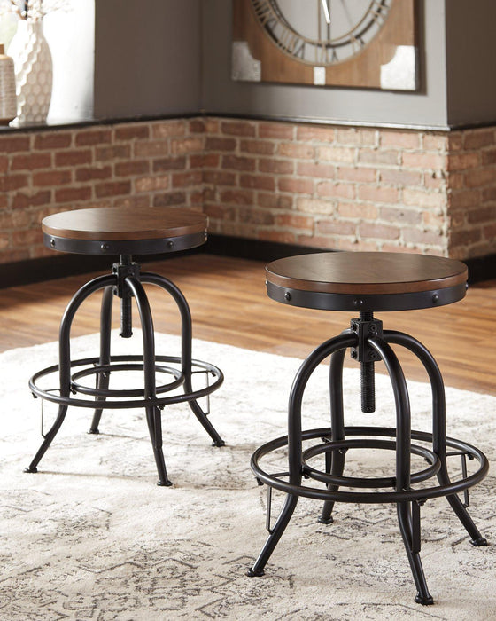 Valebeck Counter Height Bar Stool - Furniture Bros & Mattress (Bolingbrook, IL)