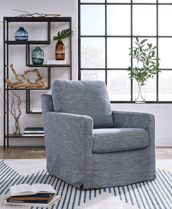 Nenana Next-Gen Nuvella Swivel Glider Accent Chair - Furniture Bros & Mattress (Bolingbrook, IL)