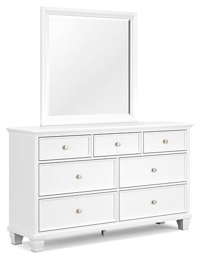 Fortman Dresser and Mirror - Furniture Bros & Mattress (Bolingbrook, IL)
