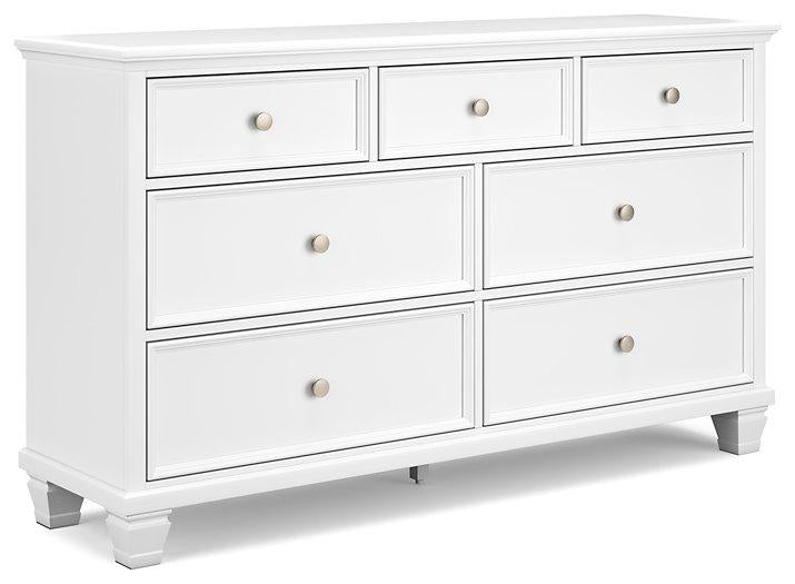 Fortman Dresser and Mirror - Furniture Bros & Mattress (Bolingbrook, IL)
