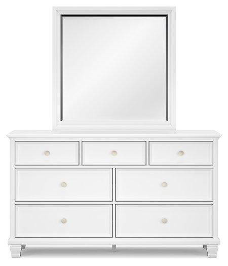 Fortman Dresser and Mirror - Furniture Bros & Mattress (Bolingbrook, IL)