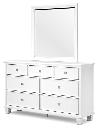 Fortman Dresser and Mirror - Furniture Bros & Mattress (Bolingbrook, IL)