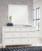 Fortman Dresser and Mirror - Furniture Bros & Mattress (Bolingbrook, IL)