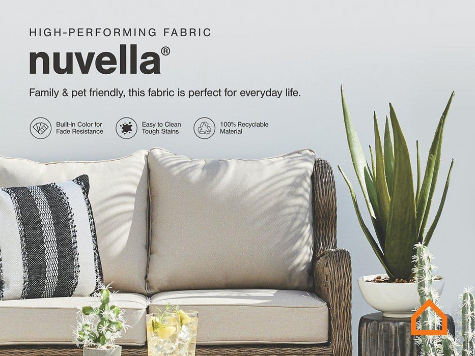 Amora Outdoor Seating Set - Furniture Bros & Mattress (Bolingbrook, IL)