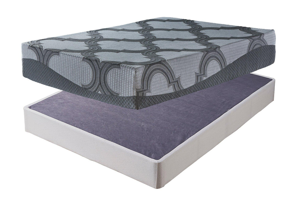 12 Inch Ashley Hybrid Mattress Set - Furniture Bros & Mattress (Bolingbrook, IL)