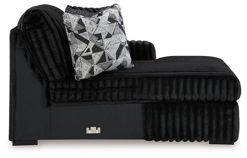 Midnight-Madness Super Chaise - Furniture Bros & Mattress (Bolingbrook, IL)