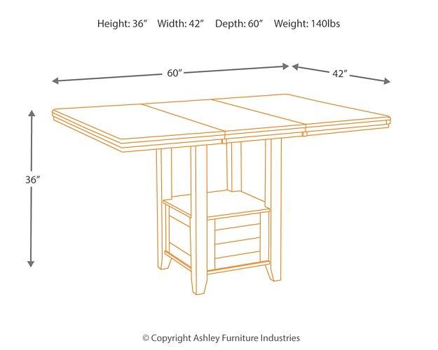 Haddigan Dining Room Set - Furniture Bros & Mattress (Bolingbrook, IL)