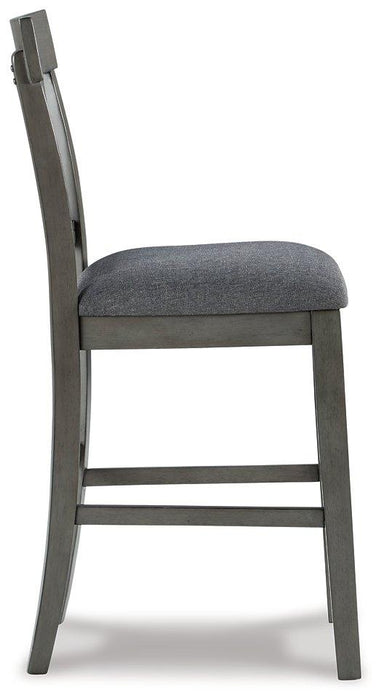 Hallanden Counter Height Dining Room Set - Furniture Bros & Mattress (Bolingbrook, IL)