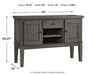Hallanden Counter Height Dining Room Set - Furniture Bros & Mattress (Bolingbrook, IL)