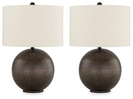 Hambell Lamp Set - Furniture Bros & Mattress (Bolingbrook, IL)