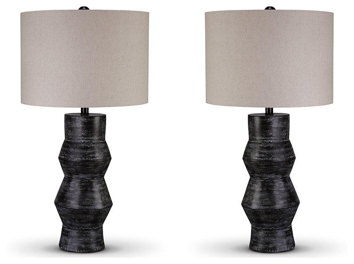 Kerbert Lamp Set - Furniture Bros & Mattress (Bolingbrook, IL)