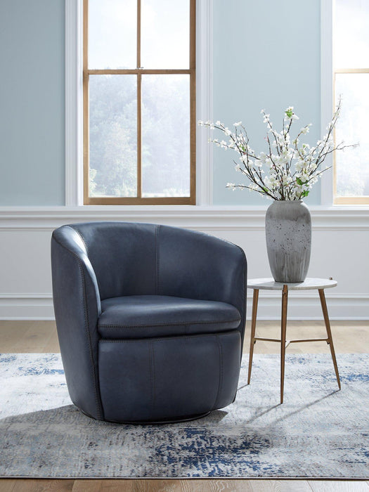 Kierreys Swivel Accent Chair - Furniture Bros & Mattress (Bolingbrook, IL)