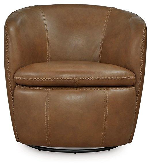 Kierreys Swivel Accent Chair - Furniture Bros & Mattress (Bolingbrook, IL)