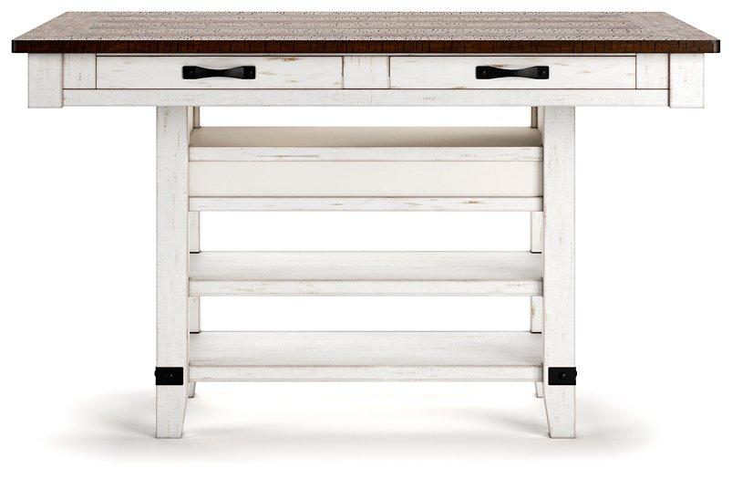Valebeck Counter Height Dining Table - Furniture Bros & Mattress (Bolingbrook, IL)