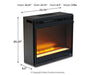 Wildenauer 76" TV Stand with Electric Fireplace - Furniture Bros & Mattress (Bolingbrook, IL)