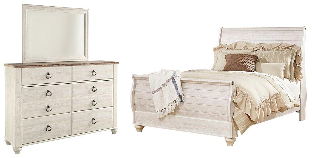 Willowton Bedroom Set - Furniture Bros & Mattress (Bolingbrook, IL)