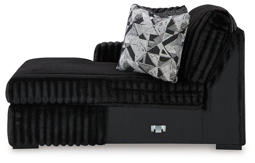 Midnight-Madness Super Chaise - Furniture Bros & Mattress (Bolingbrook, IL)