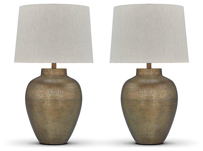Madney Lamp Set - Furniture Bros & Mattress (Bolingbrook, IL)