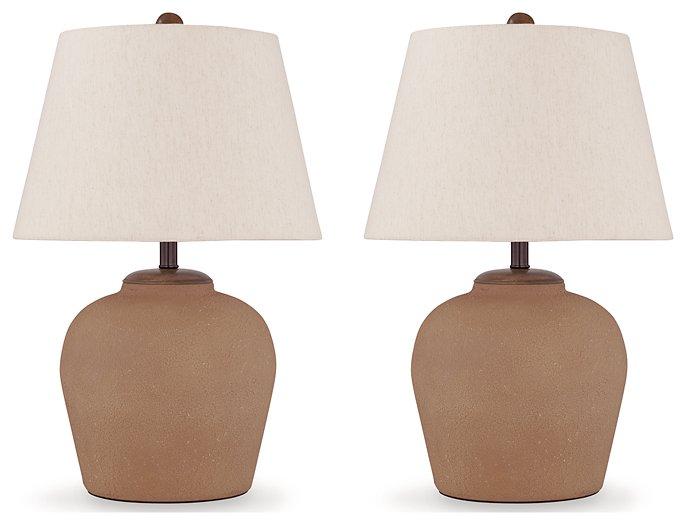 Scantor Lamp Set - Furniture Bros & Mattress (Bolingbrook, IL)