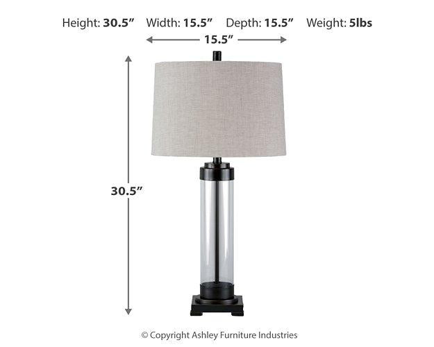 Talar Table Lamp - Furniture Bros & Mattress (Bolingbrook, IL)