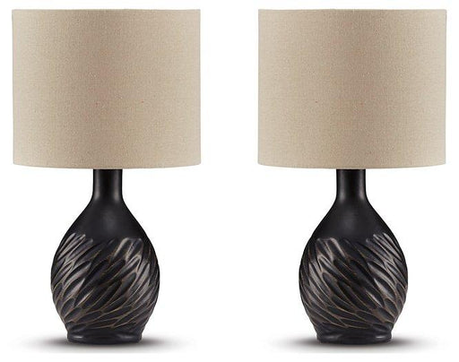 Garinton Lamp Set - Furniture Bros & Mattress (Bolingbrook, IL)