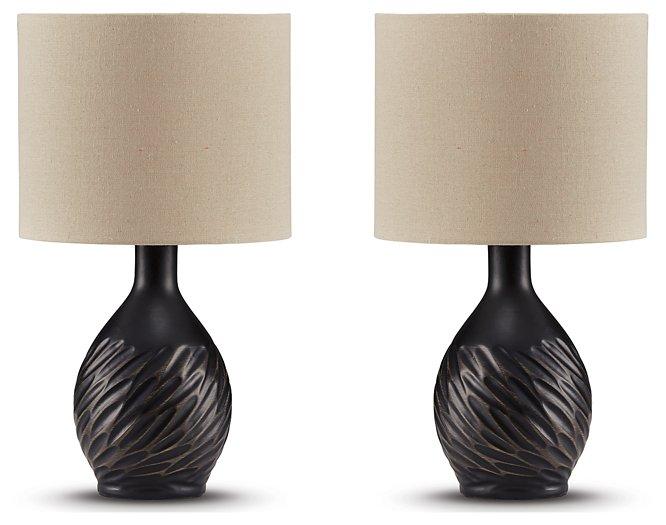 Garinton Lamp Set - Furniture Bros & Mattress (Bolingbrook, IL)