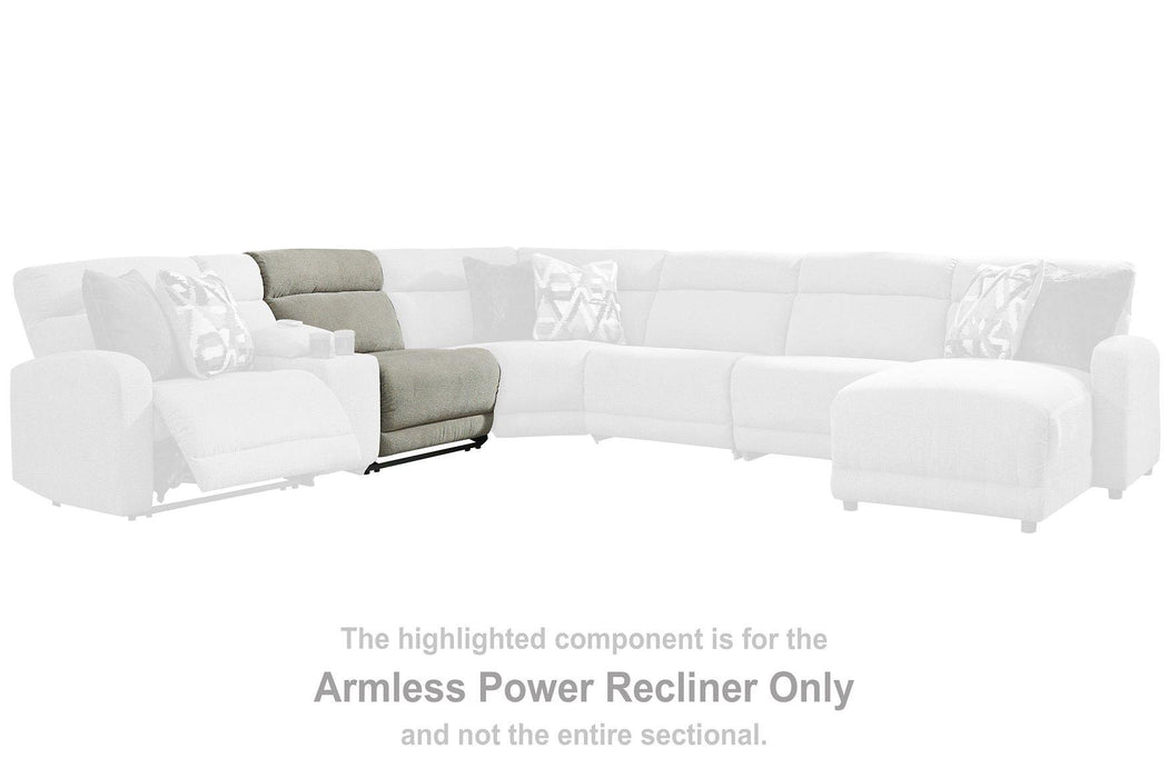 Colleyville Power Reclining Sectional with Chaise - Furniture Bros & Mattress (Bolingbrook, IL)