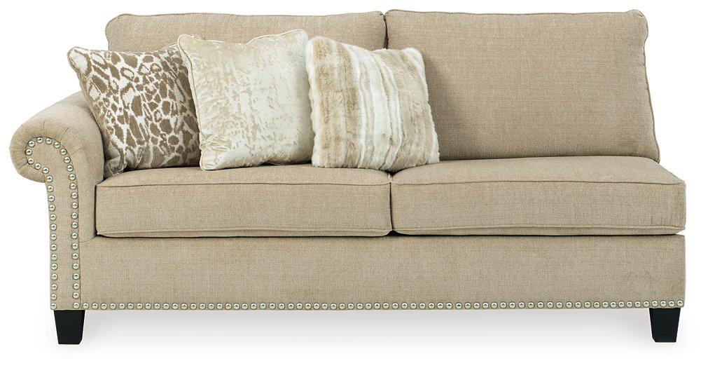 Dovemont 2-Piece Sectional with Chaise - Furniture Bros & Mattress (Bolingbrook, IL)