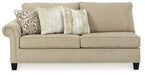 Dovemont 2-Piece Sectional with Chaise - Furniture Bros & Mattress (Bolingbrook, IL)