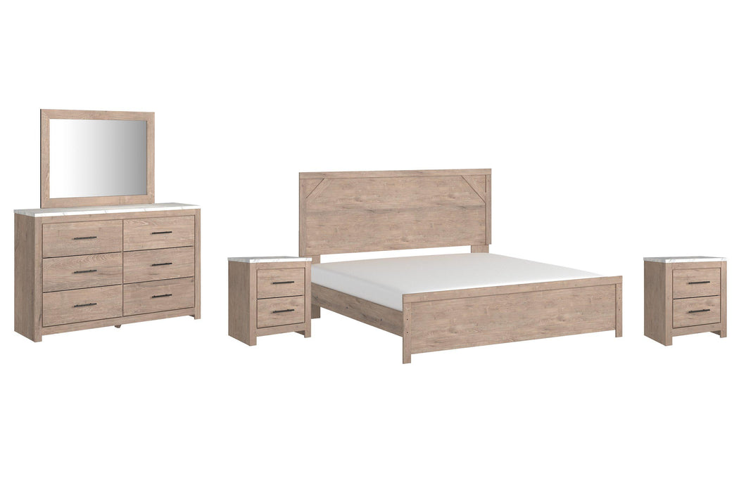Senniberg Bedroom Set - Furniture Bros & Mattress (Bolingbrook, IL)