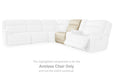 Double Deal Reclining Sectional with Console - Furniture Bros & Mattress (Bolingbrook, IL)