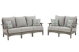 Visola Outdoor Seating Set - Furniture Bros & Mattress (Bolingbrook, IL)