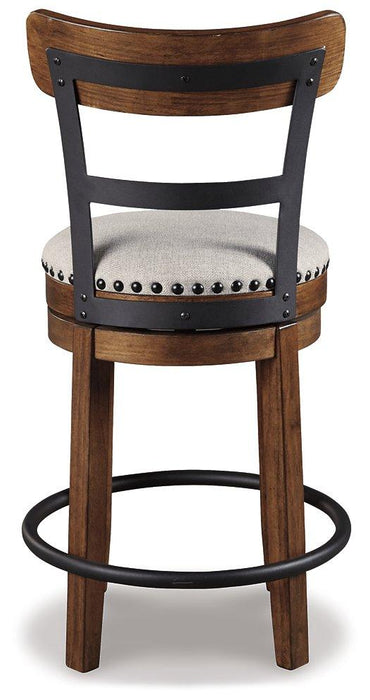 Valebeck Counter Height Bar Stool - Furniture Bros & Mattress (Bolingbrook, IL)
